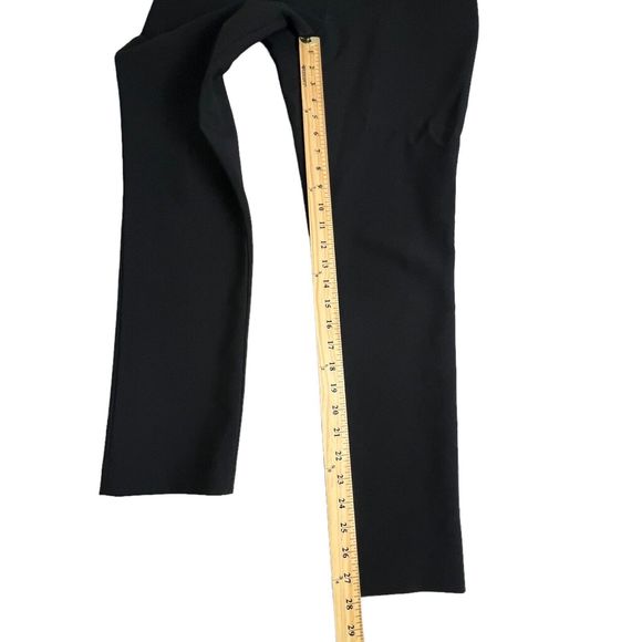 Kate Spade New York Womens Black Mid Rise Slim Leg Side Zip Dress Pants 6 - Picture 4 of 8